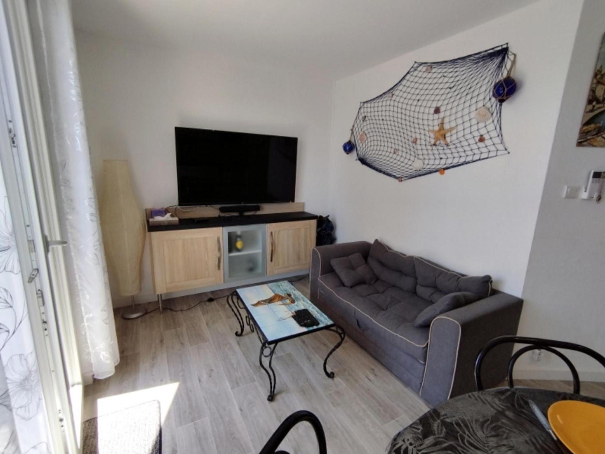 T3 Avec Climatisation Et Parking, Proche Plage, 4 Pers, Narbonne-plage - Fr-1-795-65 *