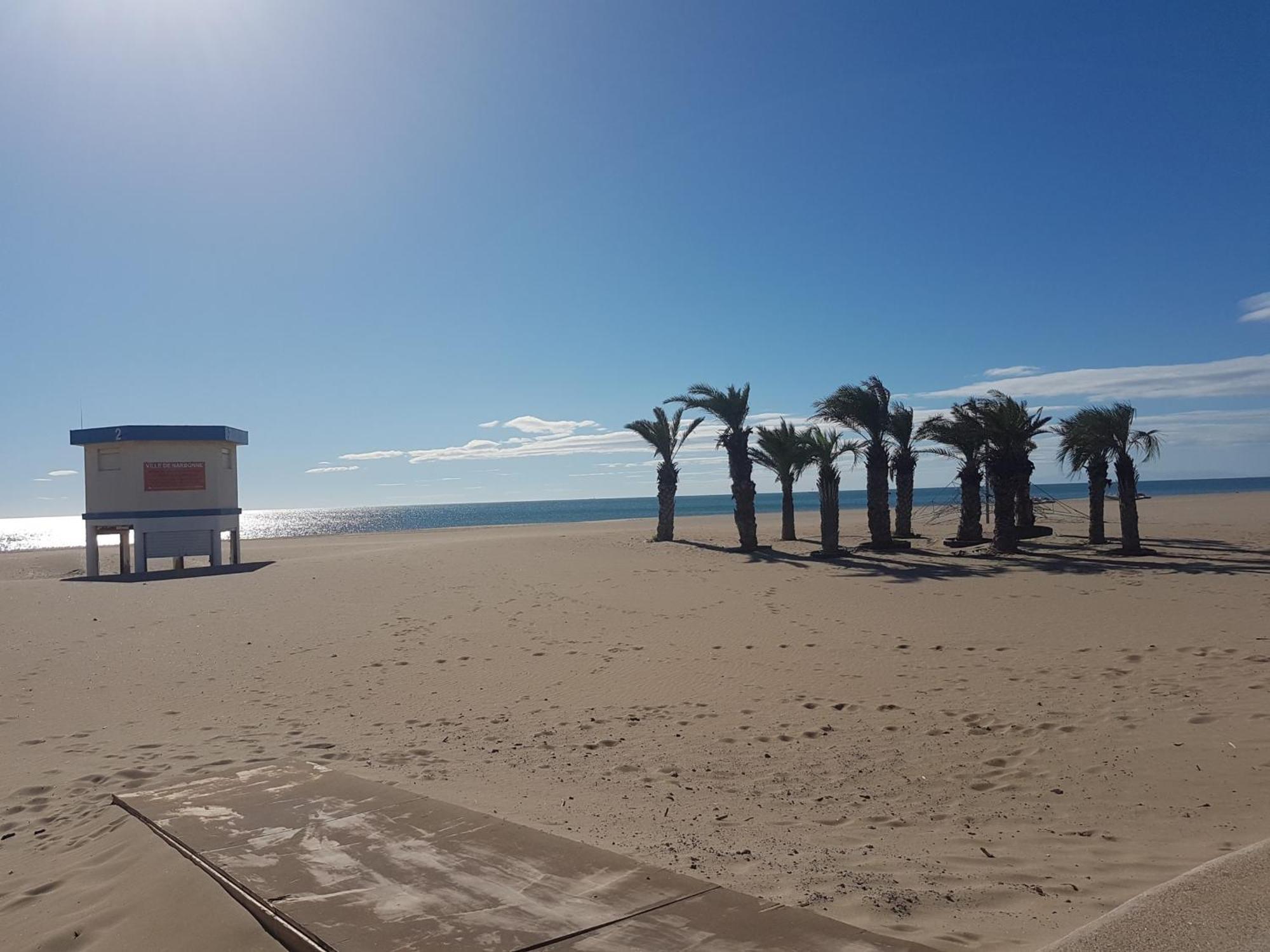 T3 Avec Climatisation Et Parking, Proche Plage, 4 Pers, Narbonne-plage - Fr-1-795-65 *